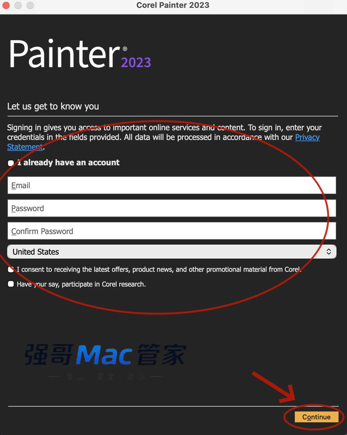Corel Painter2023 for Mac安装包+安装教程安装教程配图 15