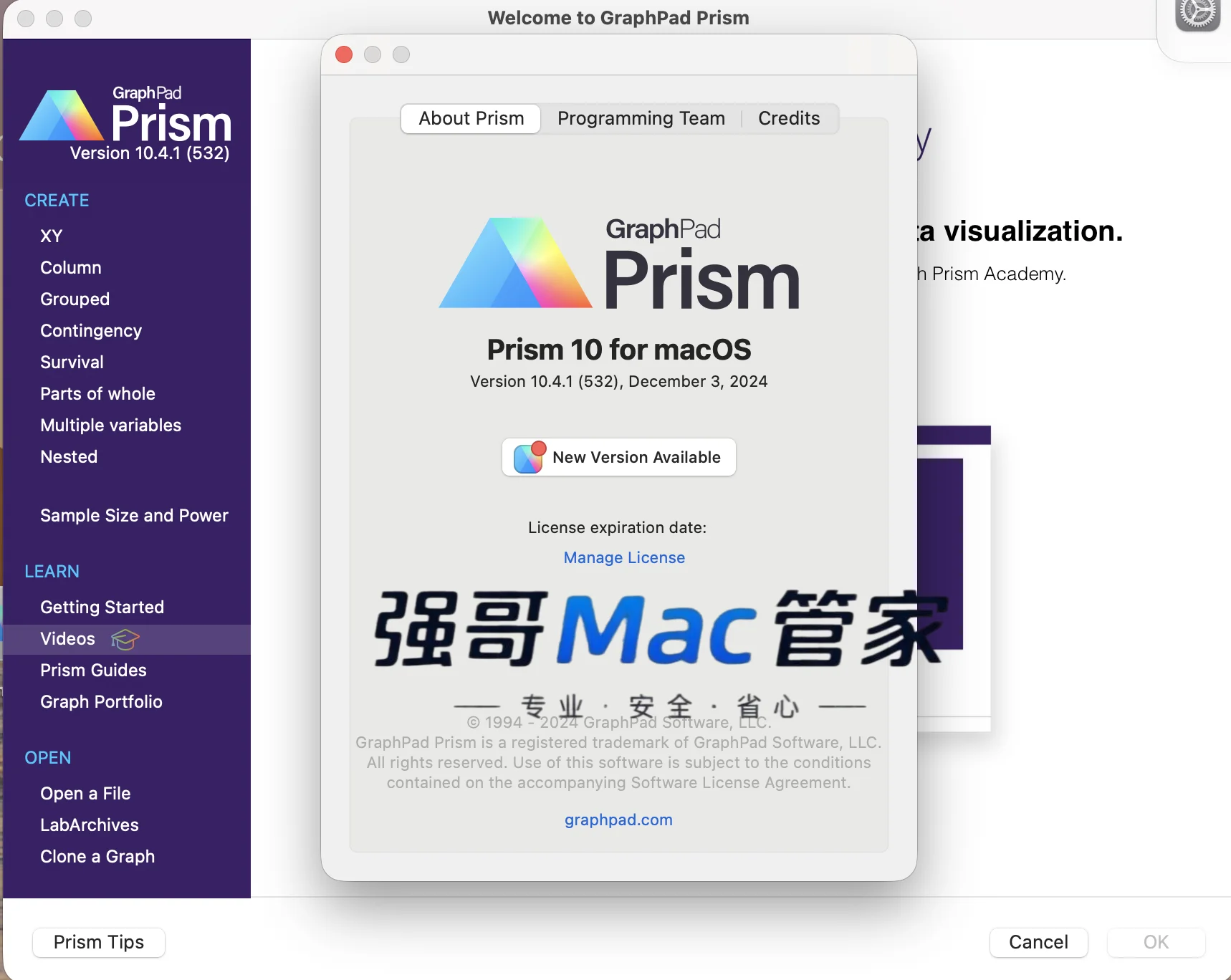 GraphPad Prism 10.4 for Mac安装包+安装教程安装教程配图 5
